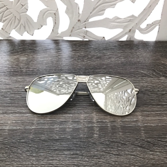 MIRROR LENS AVIATOR SUNGLASSES - Picture 2 of 4