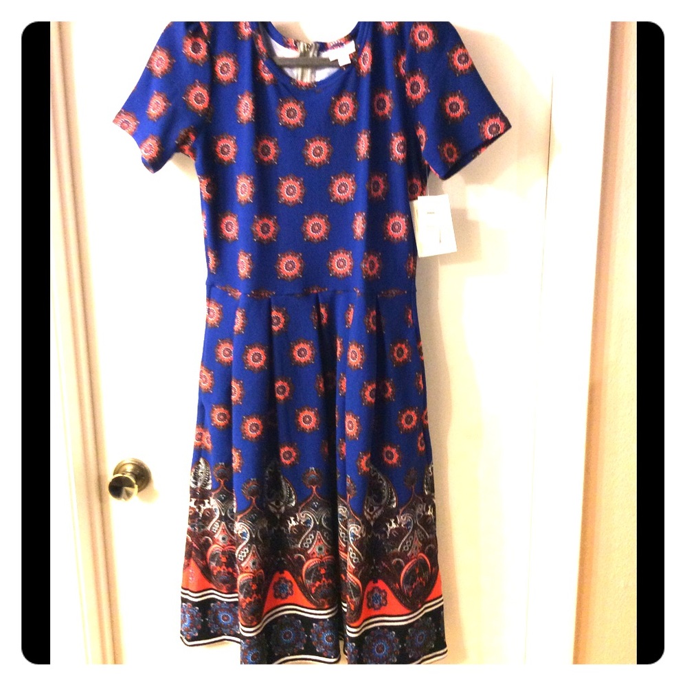 Unicorn LuLaRoe Amelia Dress! Dipped Dyed, Large🦄