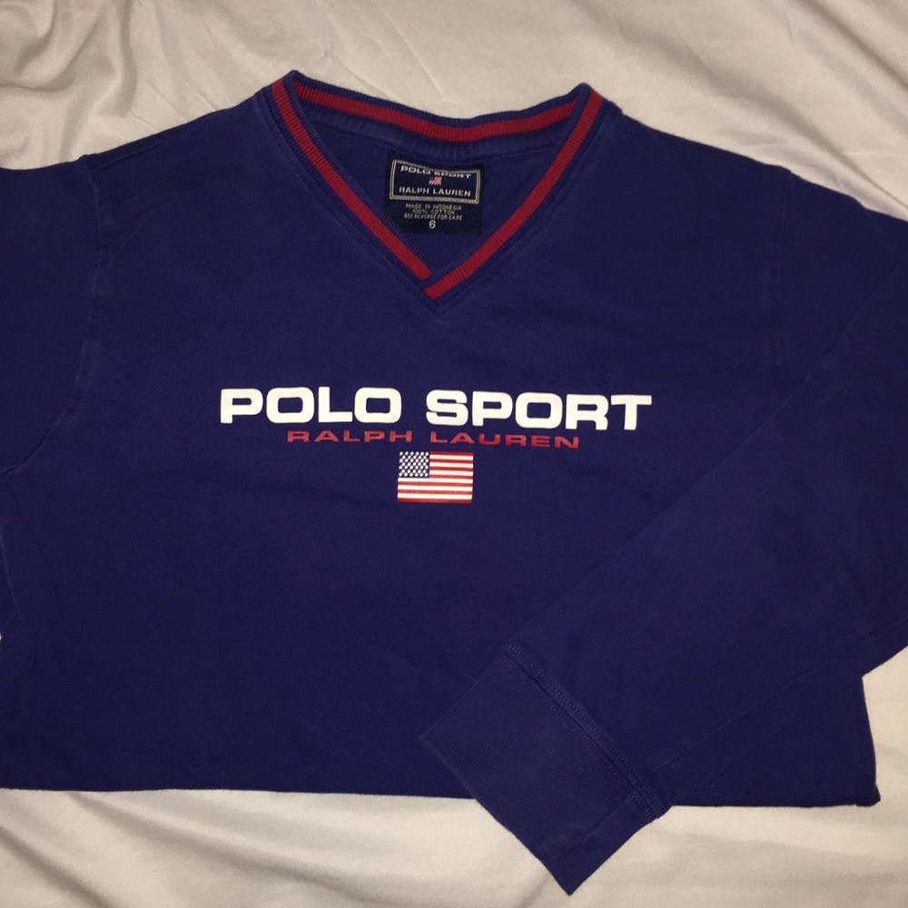 Boys long sleeve polo sport