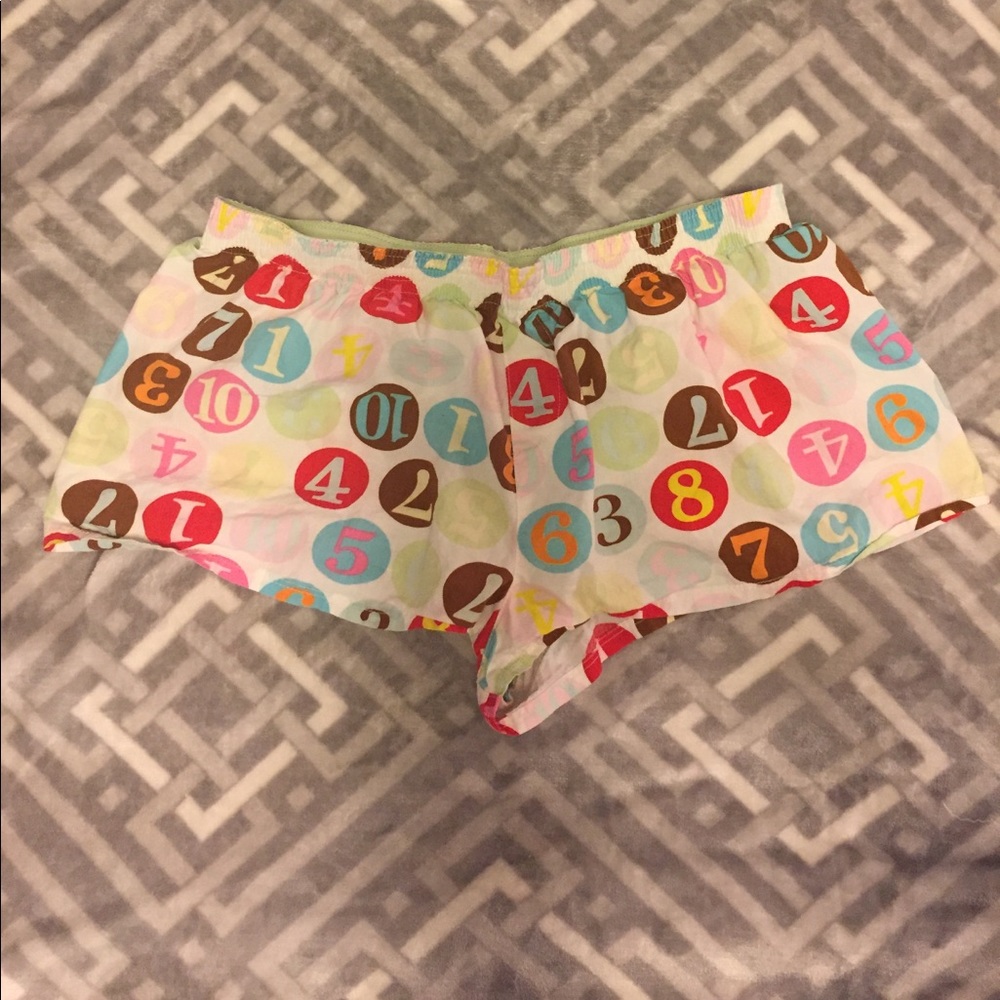 Xhilaration Med Number Print Boxer Bottoms