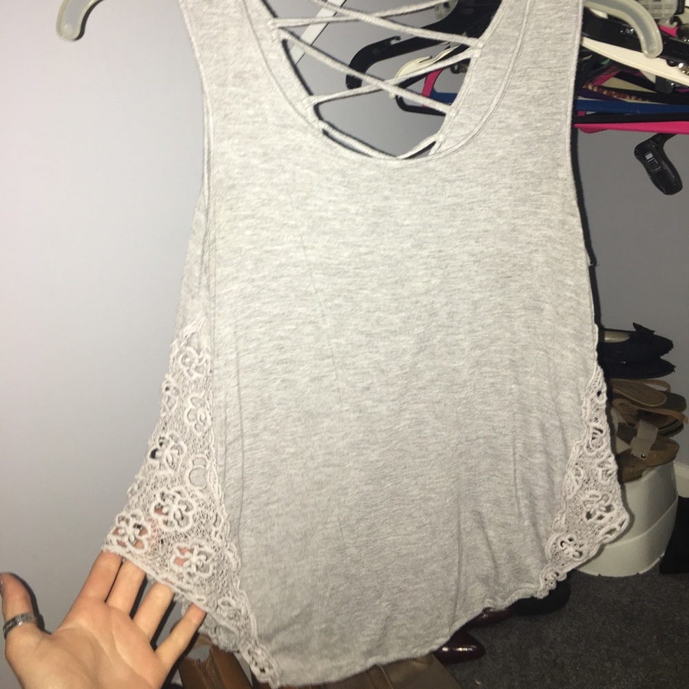 lace tank top
