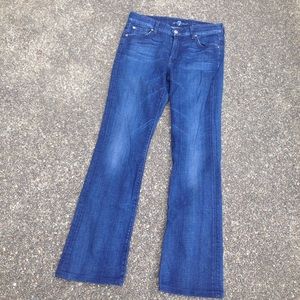 7 for all man kind bootcut jeans