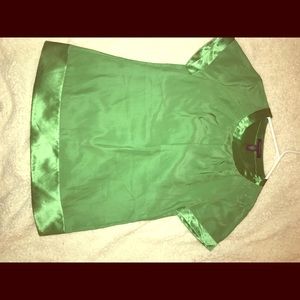 Green blouse