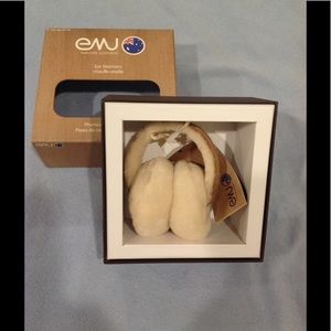NIBWT Emu Premium Sheepskin Ear Warmers