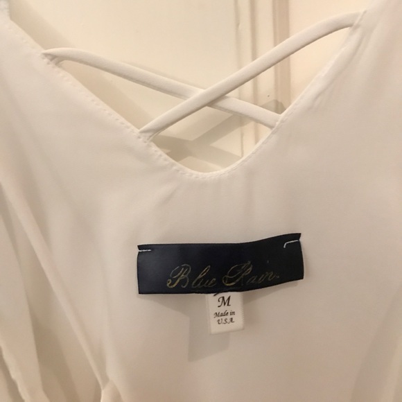 Flowy loose silk tank top - Picture 3 of 4