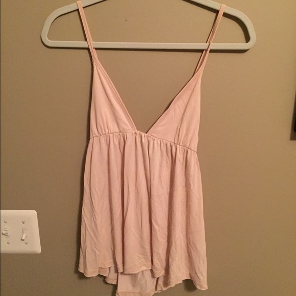 Free People Tops - Free people baby pink tank top