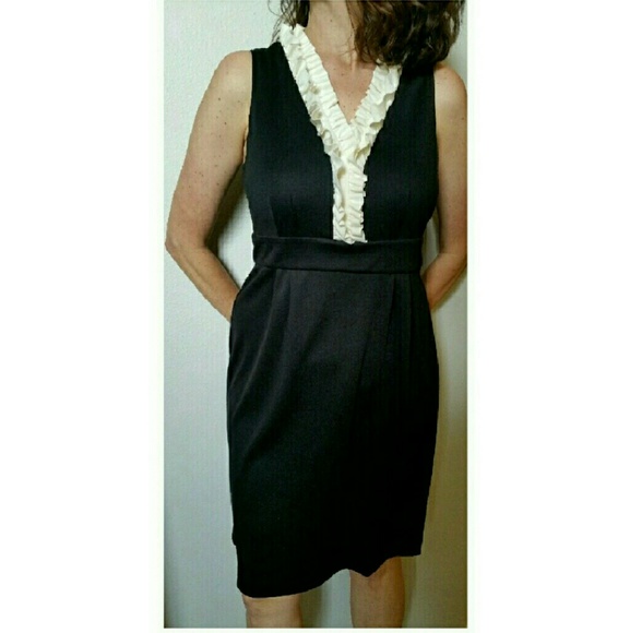London Times Dresses & Skirts - Black and Cream Dress