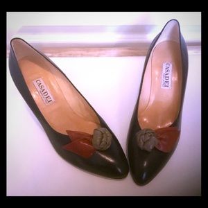 💰Price Drop💰New Casadei leather heels 7.5