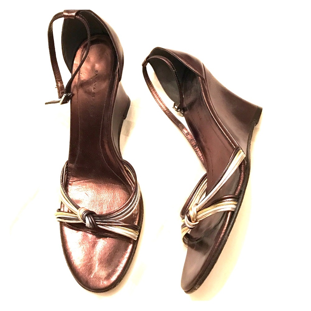 Banana Republic wedge heels