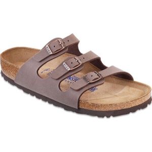 Mocha brown Birkenstocks