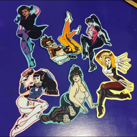 Overwatch Pinup Stickers - Picture 2 of 2