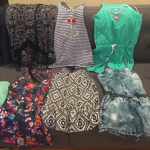 girls size 8 summer clothes