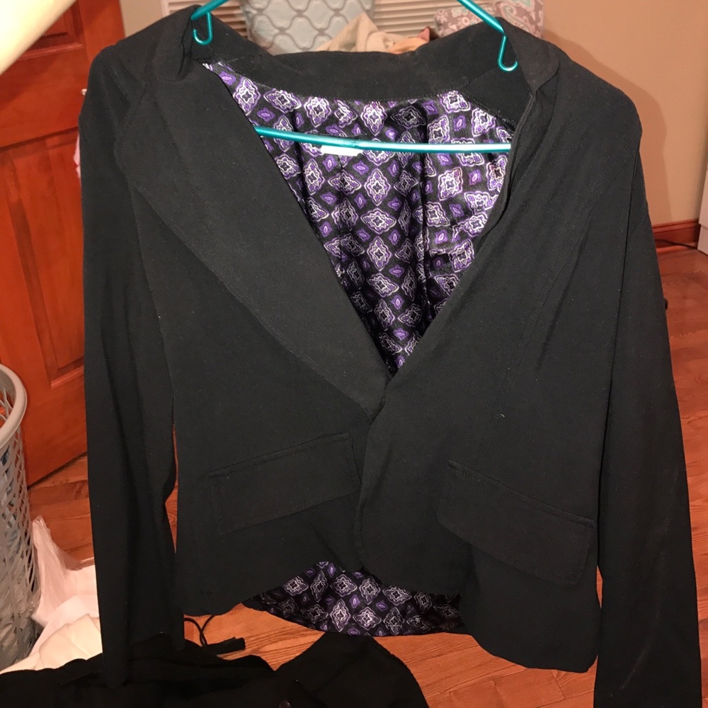 Black blazer