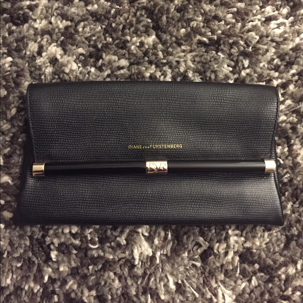 Diane von Furstenberg envelope clutch