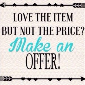 All prices negotiable :) make an offer today!