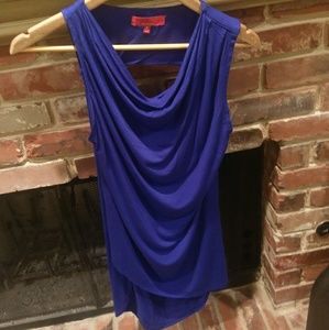 Cobalt blue tunic