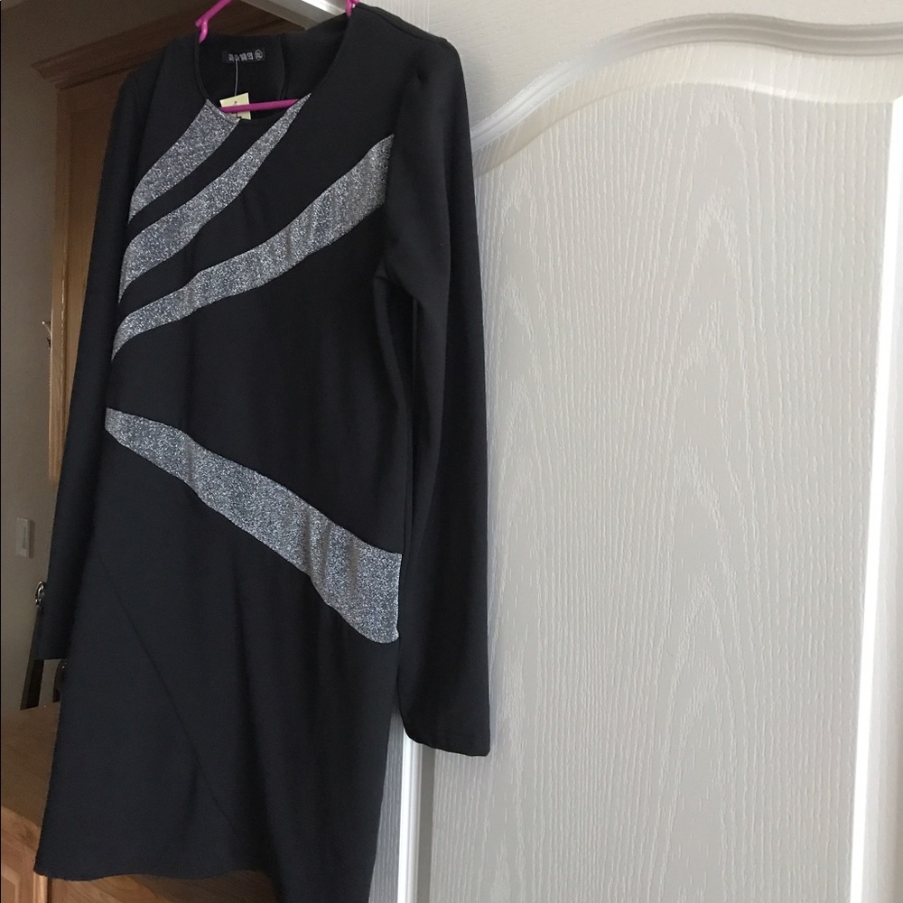 Fitted evening dress