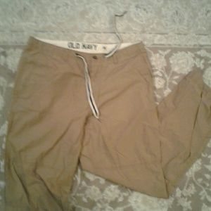 Old Navy thin khaki pants
