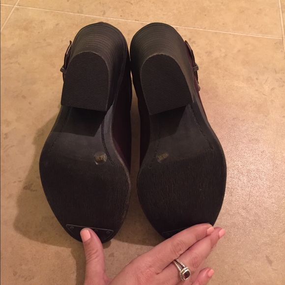 Sole Society Booties/ So-Maris in Wine Color - Picture 3 of 4