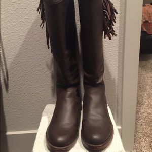 XOXO Chocolate Boots