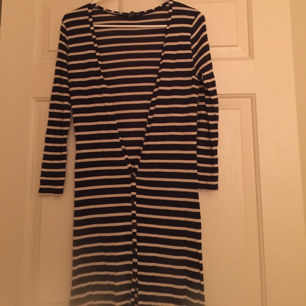Forever 21 longline thin cardigan