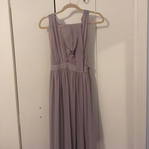 Grey formal/bridesmaid/prom dress