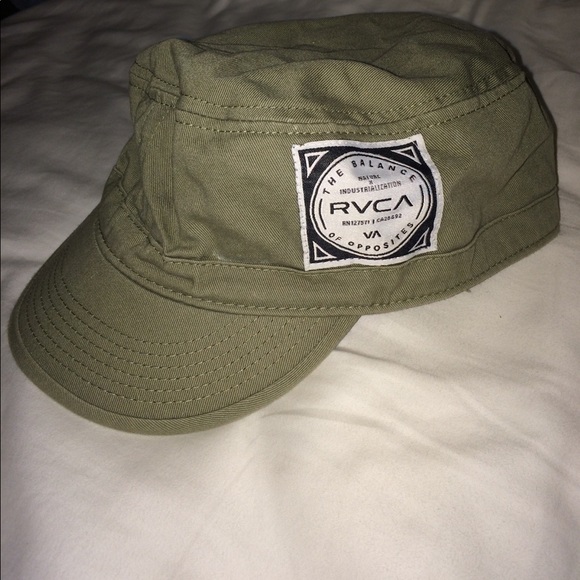 rvca green hat