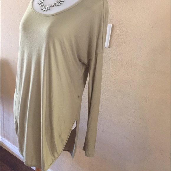 Free People We The Free Light Green L/S Tunic - Picture 2 of 8