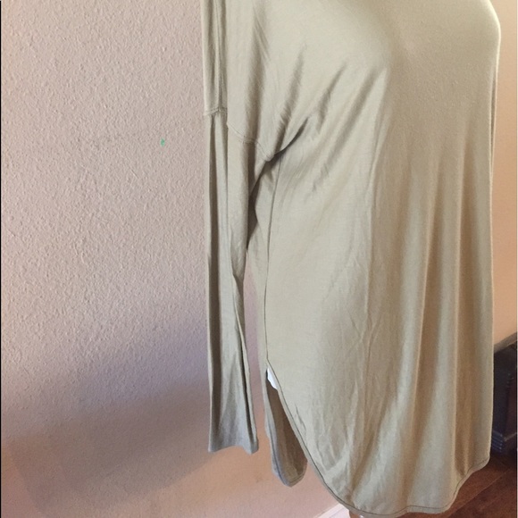 Free People We The Free Light Green L/S Tunic - Picture 4 of 8