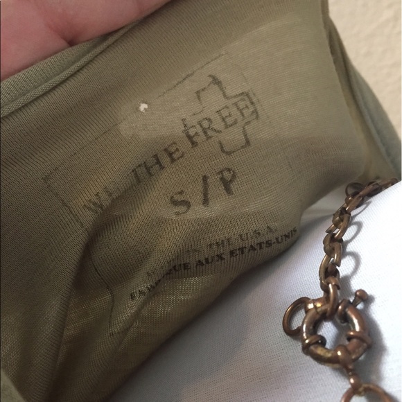 Free People We The Free Light Green L/S Tunic - Picture 6 of 8