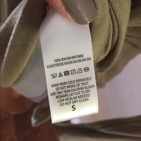 Free People We The Free Light Green L/S Tunic - Picture 7 of 8