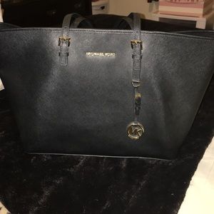 MK black tote