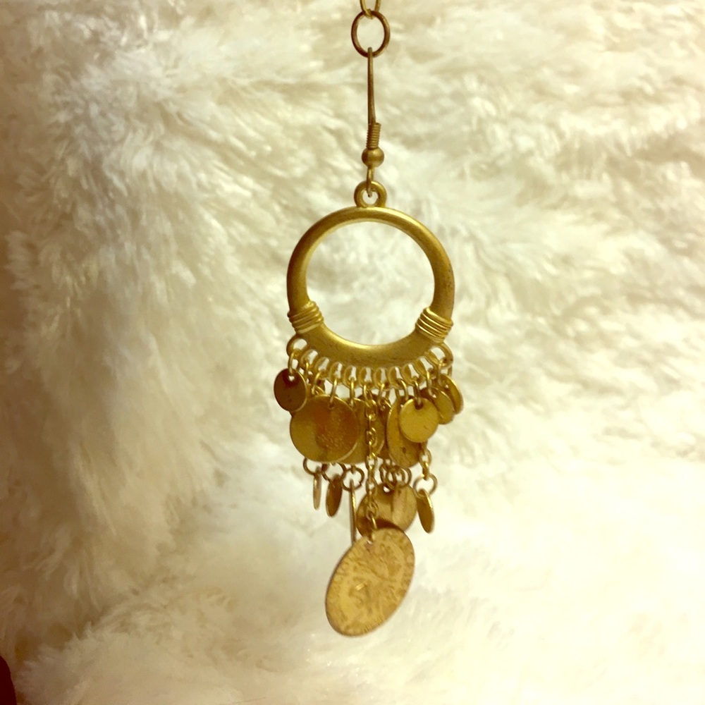 Coin Necklace/ Bohemian Tribal Necklace - Picture 3 of 6