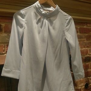 Pastel blue blouse