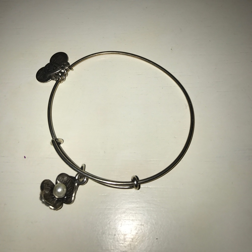 Alex and ani pearl bracelet