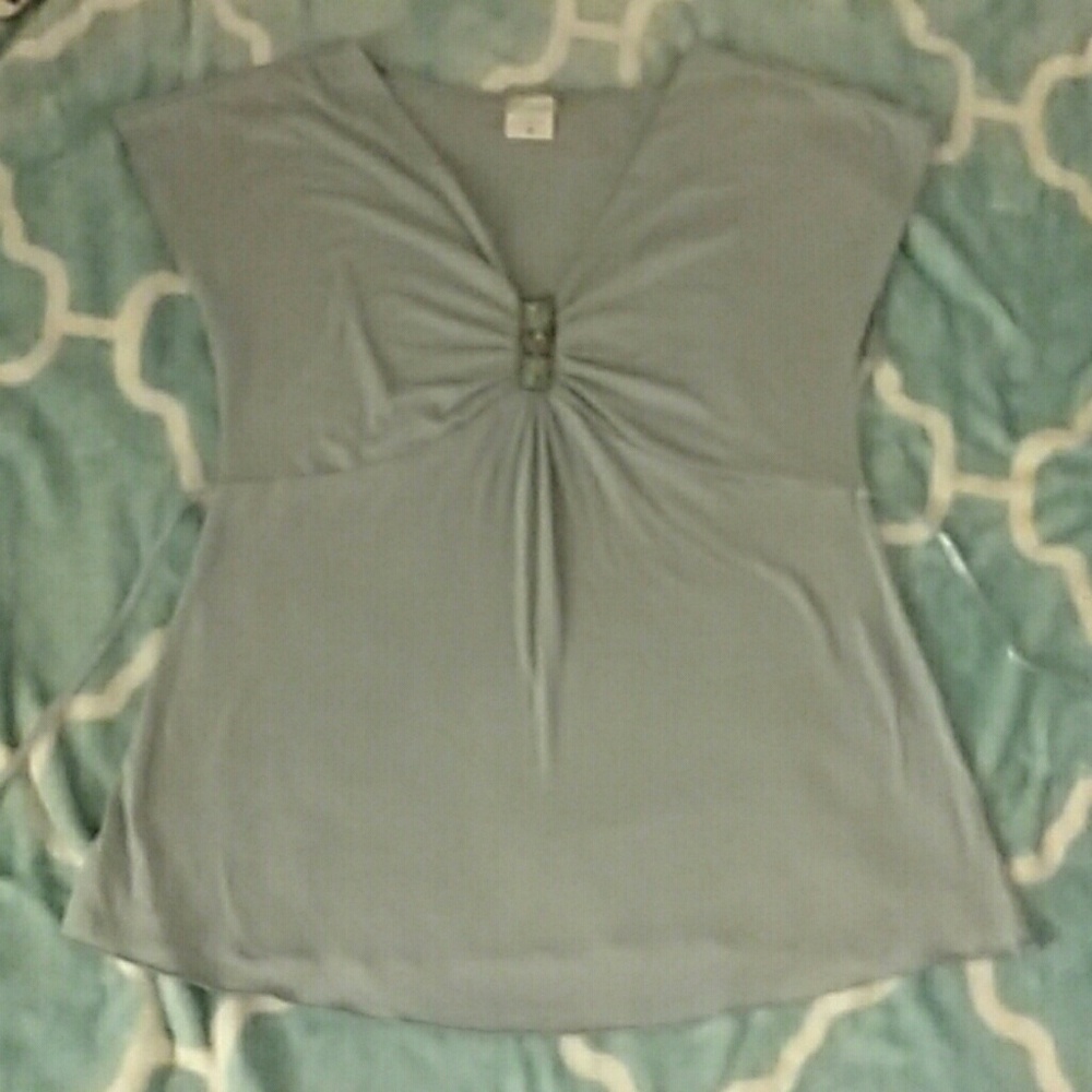 Vintage maternity sleeveless blouse