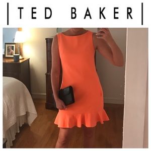 Orange Neon Dress