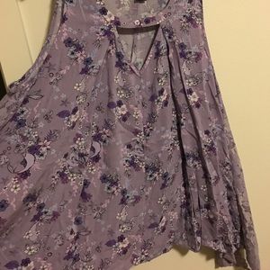 Disney/Torrid Ariel Lace Inset Sharbite Tank sz2