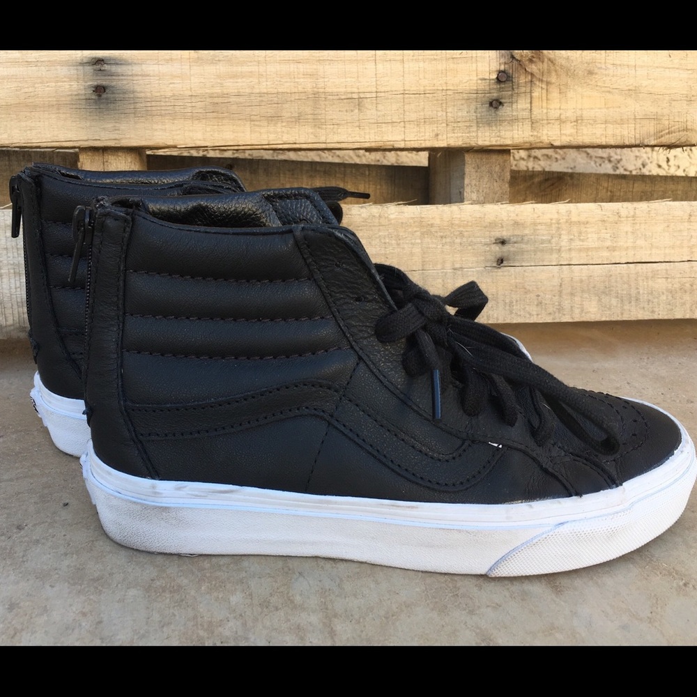 Black & White Hi-Top Vans