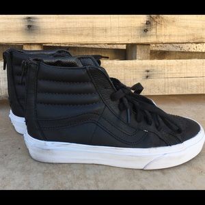 Black & White Hi-Top Vans