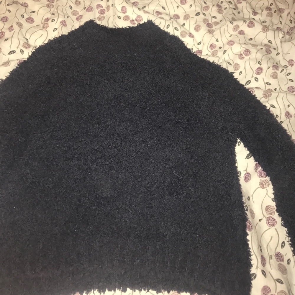 Fuzzy Long Sleeve Sweater