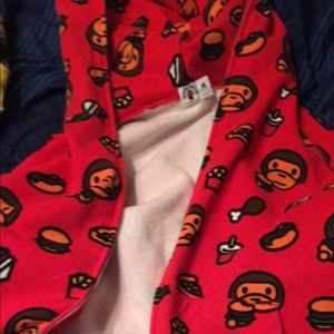 Bape Baby Milo Hoodie size Medium