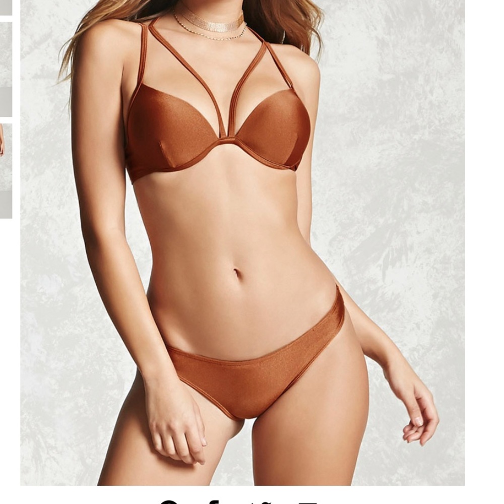 Bronze Rust Bikini Set - Picture 2 of 11