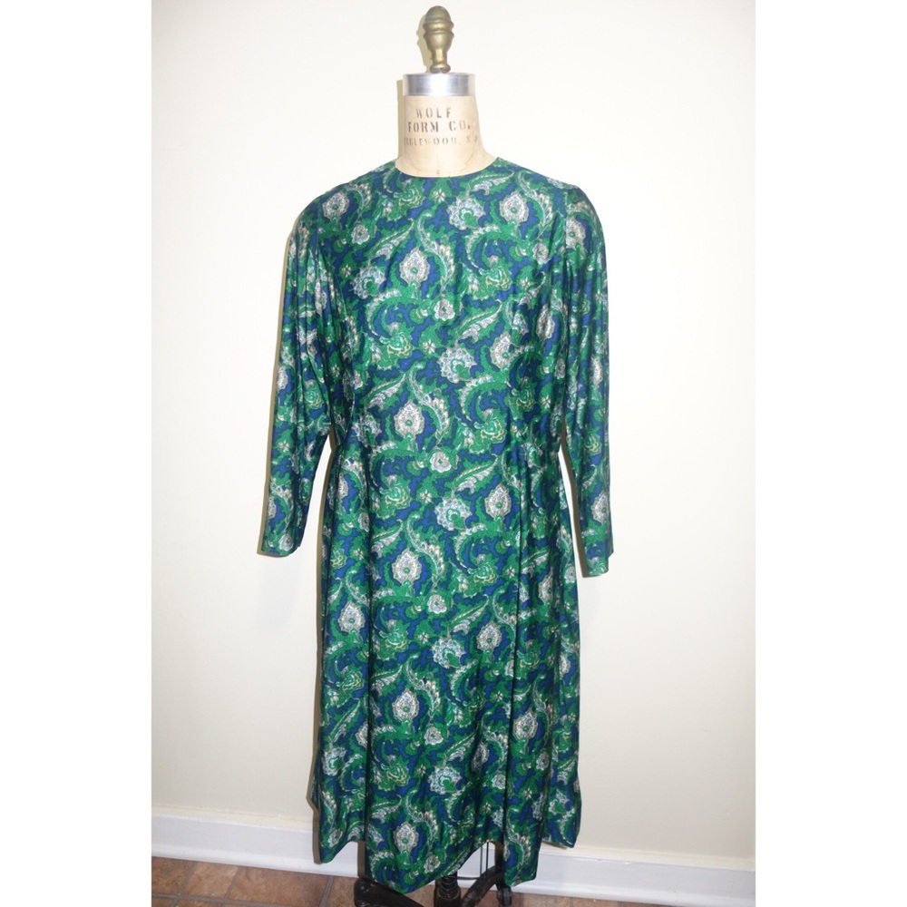 1970s POSH by Jay Anderson for Saks Paisley dress - Picture 3 of 5
