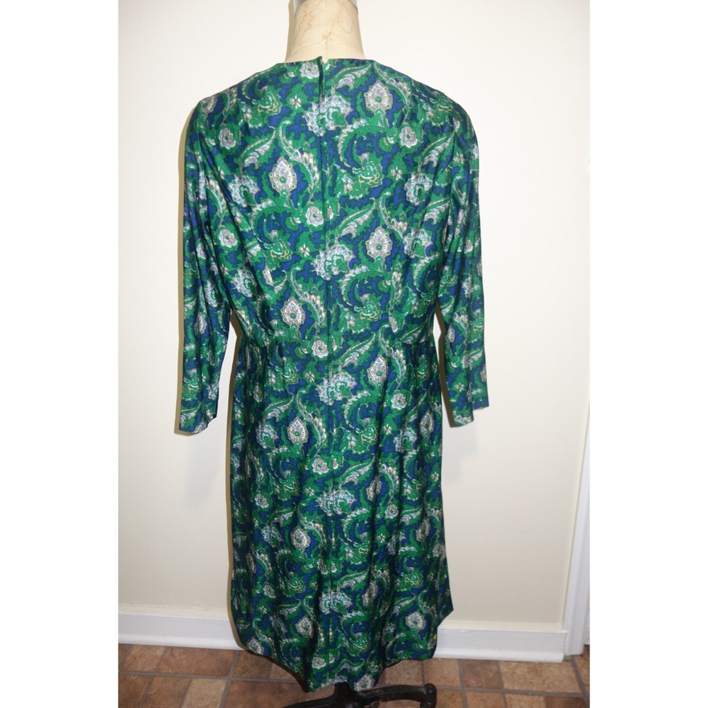 1970s POSH by Jay Anderson for Saks Paisley dress - Picture 4 of 5