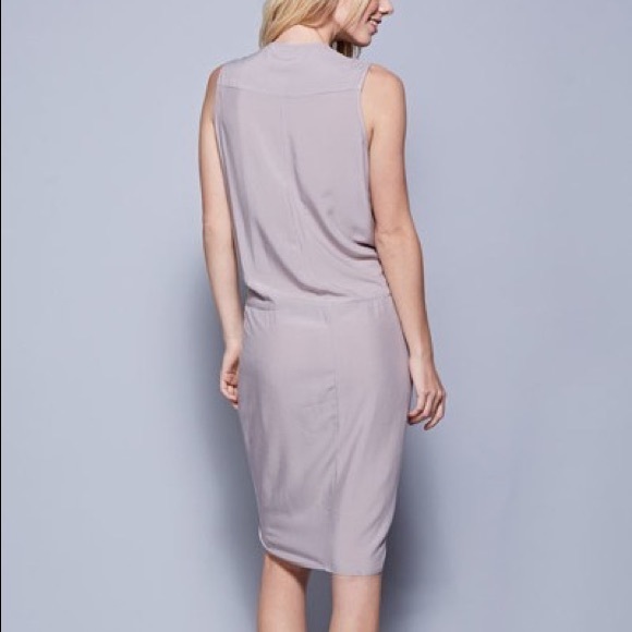 🎉NEW ARRIVAL 🎉Sexy Greek Inspired Gray Dress - Picture 3 of 8