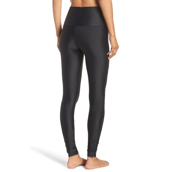 Onzie mesh inset high waist legging pants NWOT - Picture 3 of 8