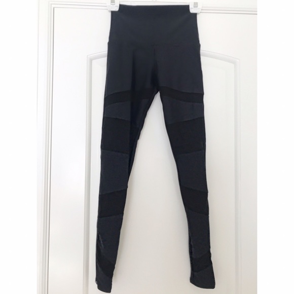 Onzie mesh inset high waist legging pants NWOT - Picture 7 of 8