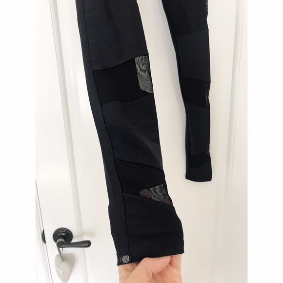 Onzie mesh inset high waist legging pants NWOT - Picture 8 of 8