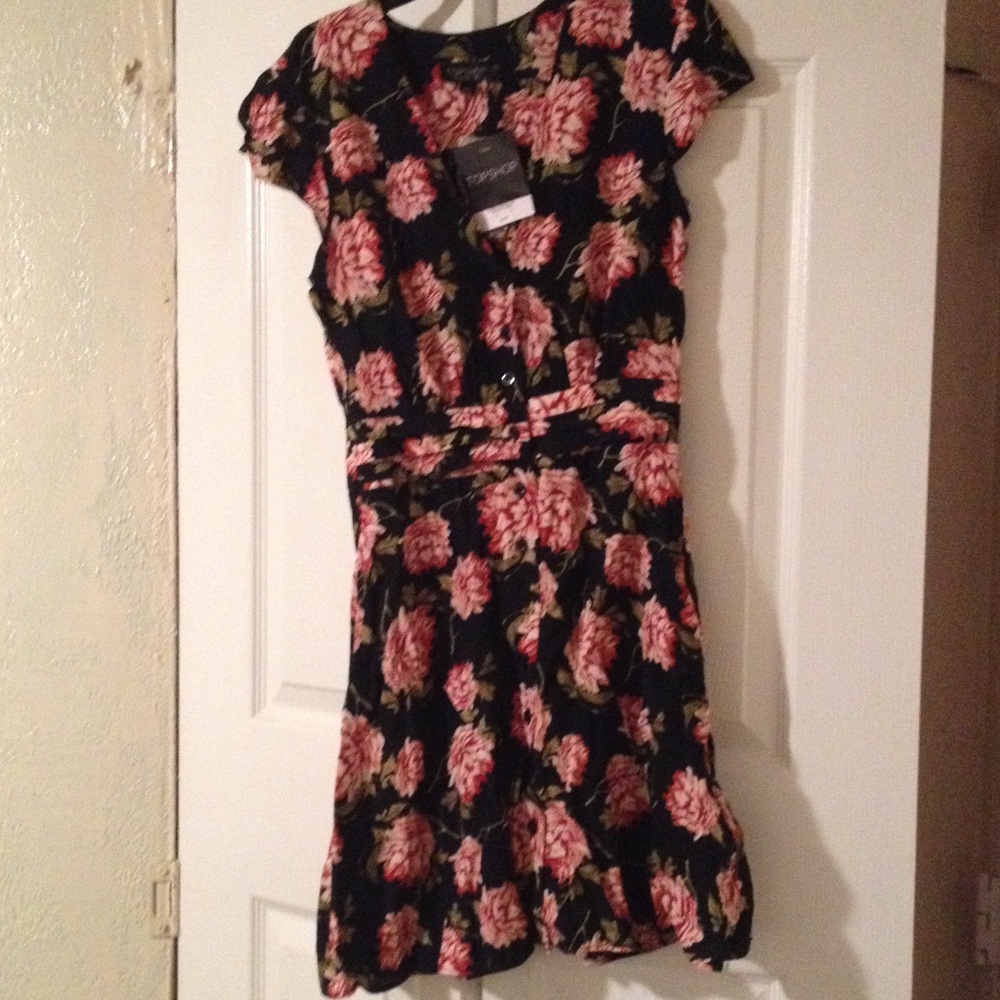 Topshop tea dress. Brand new. Never worn.